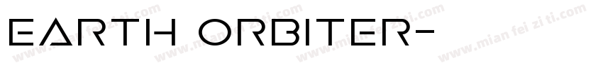 Earth Orbiter字体转换